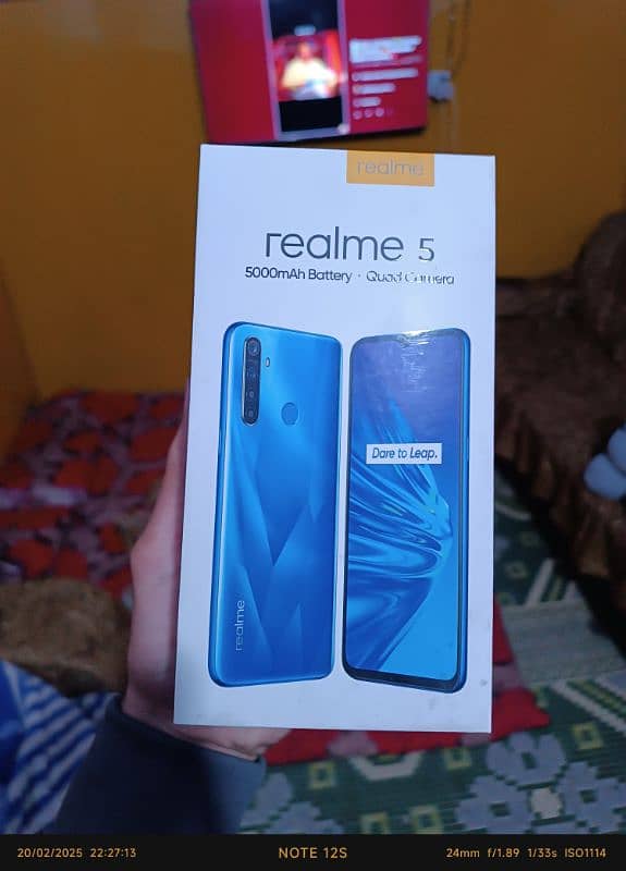 realme 5 box only 3