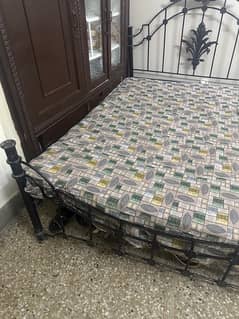 iron bed king size for sale double bed