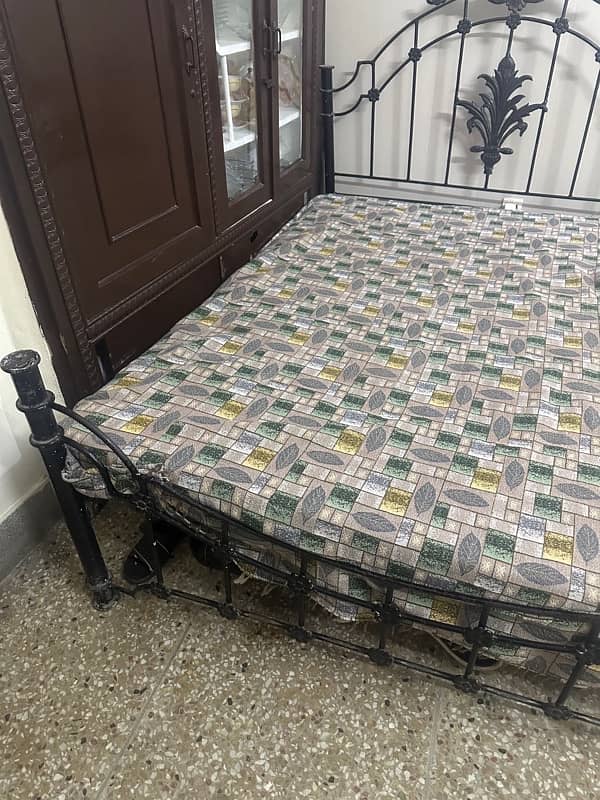 iron bed king size for sale double bed 0