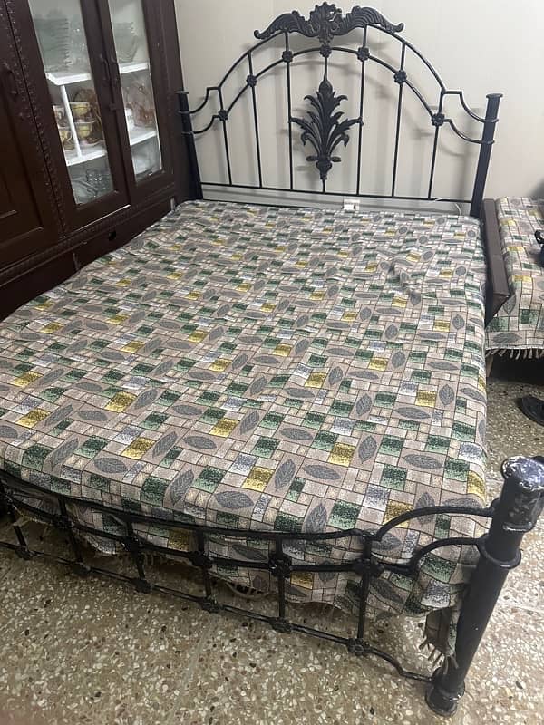 iron bed king size for sale double bed 1