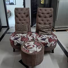 2 Seater Sofa set with table for sale