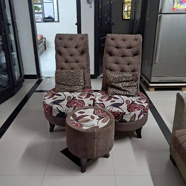 2 Seater Sofa set with table for sale 2