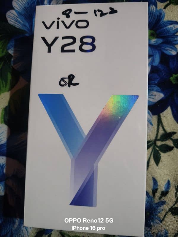 Vivo y28  full box pack 0