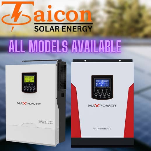 Solar Inverters | Hybrid | 1kw to 15kw | Solis, Solar Max, inverex et 6