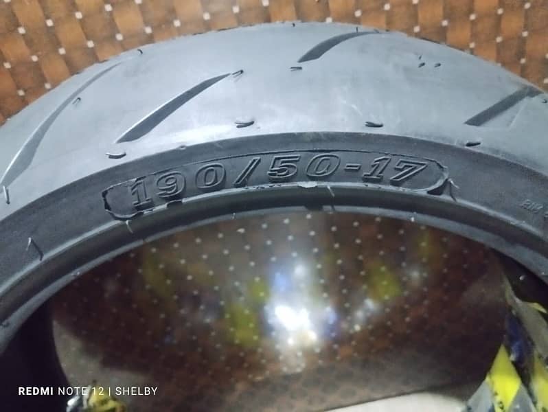 190/50/17 Heavy Bike Rear tyre 3