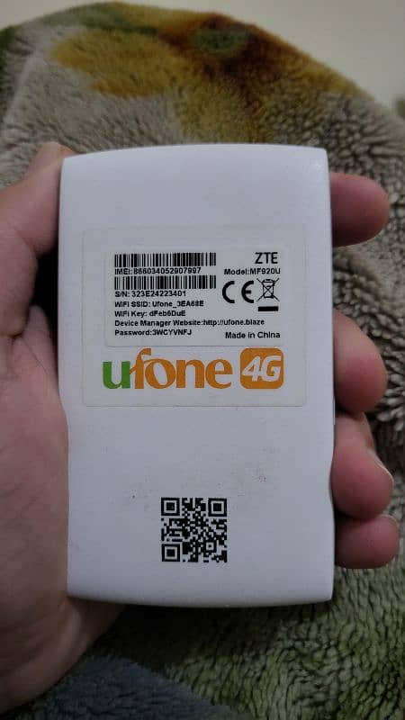 Blaze internet ufone device 1