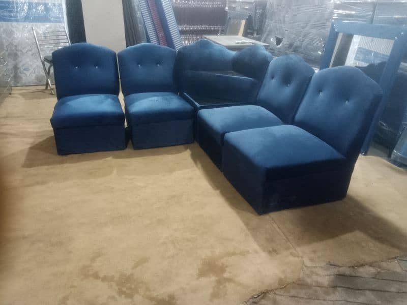 corner sofa set used ha os pr question poshish or kapra new ha 0