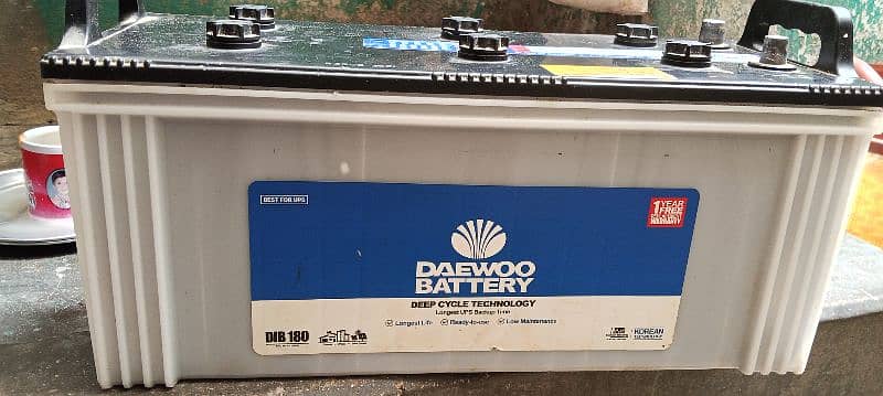 DAEWOO BATTERY 150 AND 180 0