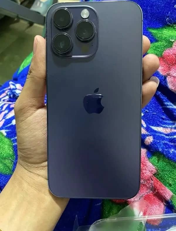 I phone 14 pro max 128gb Physical+Esim PTA approved 10/10 2