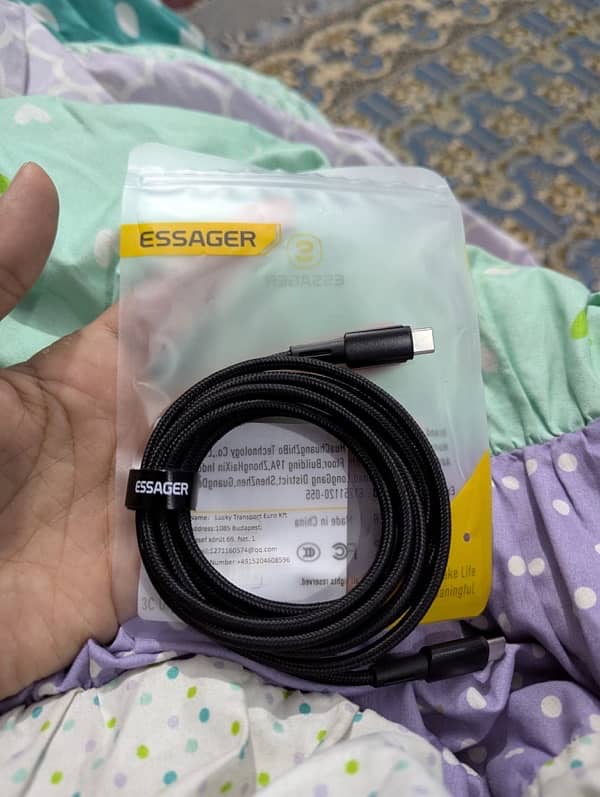 Essager 60w PD Cable 1