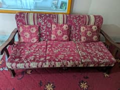 sofa 5 seater , pure wood sofa