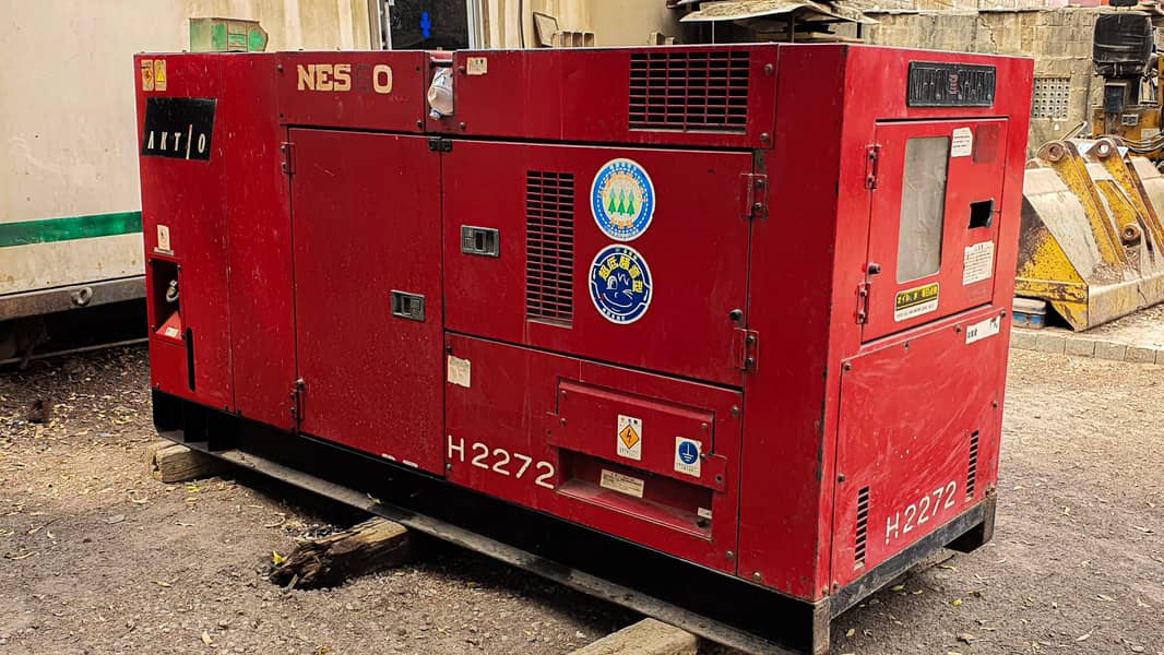 90 kva nippon genrator sound prof set 12