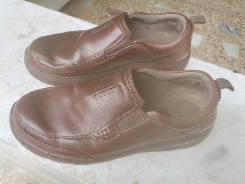 Clarks genuine leather loafers airsole. 0