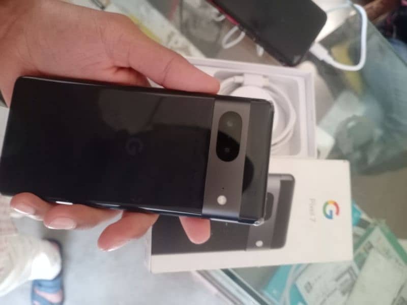 google pixel 7 pta approved box pack 10by10 condition water pack 1