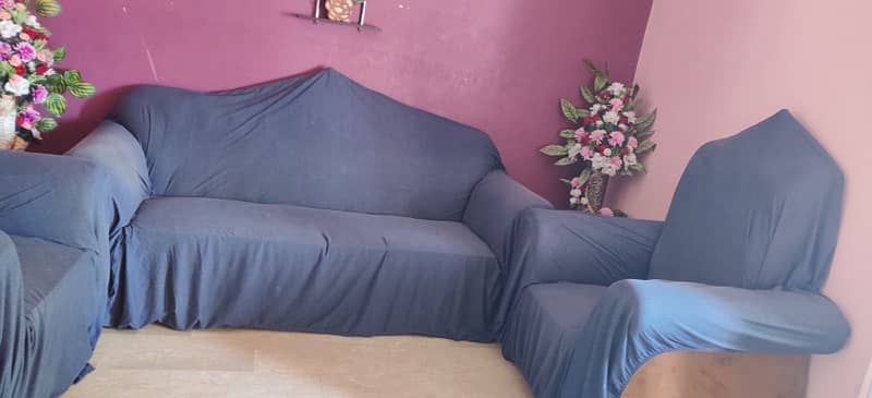 sofa set with cover 0