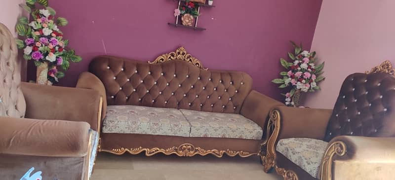 sofa set with cover 3