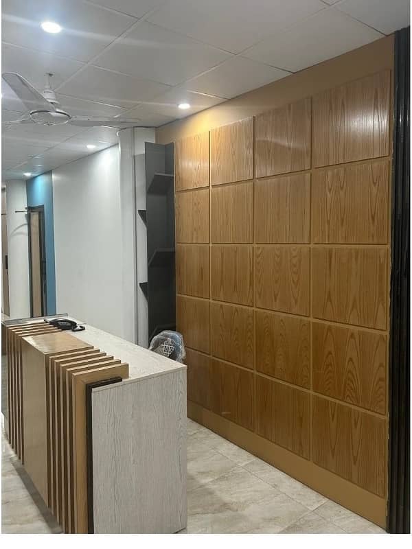 Area 1500 Sqft Sami Furnished Corporate Office Near kalma Chowk Gulberg Lahore For Rent 1