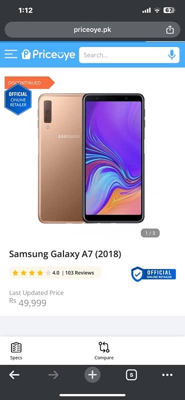 Samsung A7 4/128 9