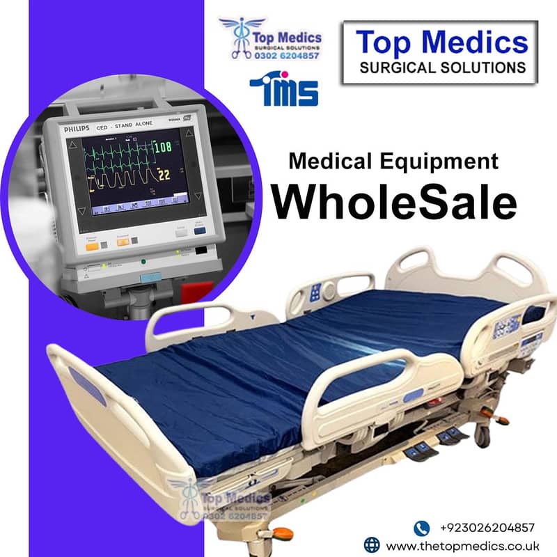 Blood Pressure Monitor | Syringe pump |Hospital Bed Hospital Furniture 3