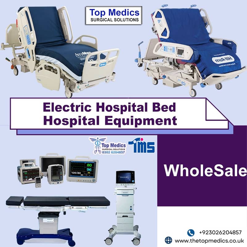 Blood Pressure Monitor | Syringe pump |Hospital Bed Hospital Furniture 7