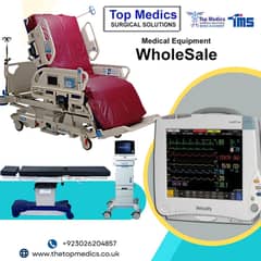 USA IMPORTED Hospital Bed /Patient monitor/ECG machine/Stretcher Troly