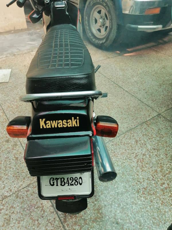 KAWASAKI GTO 125 GUJRAT NUMBER MODEL 1991 JEAUN BOOK 6