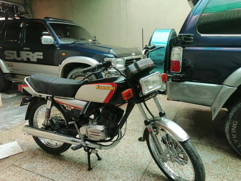 KAWASAKI GTO 125 GUJRAT NUMBER MODEL 1991 JEAUN BOOK 8