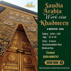 Khadmeen jobs available in Saudia Arabia.