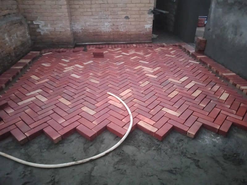 Gutka Bricks manufacturer - Mosaic Tiles - Red bricks - Gutka design 5