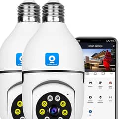 Bulb WIFI Dual 2 Lens Camera v380pro