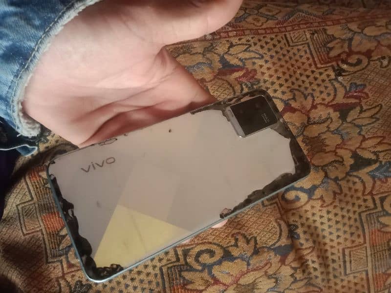 Vivo y21 bord ded glas brak Baki Baki all ok 2