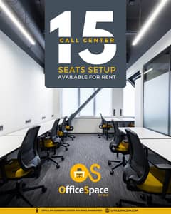 Furnished Call Center Seats On Lease 5 Seats To 200 Seats Available on Murree Road Sadder Commercial Market