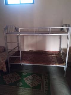 iron bunk bed