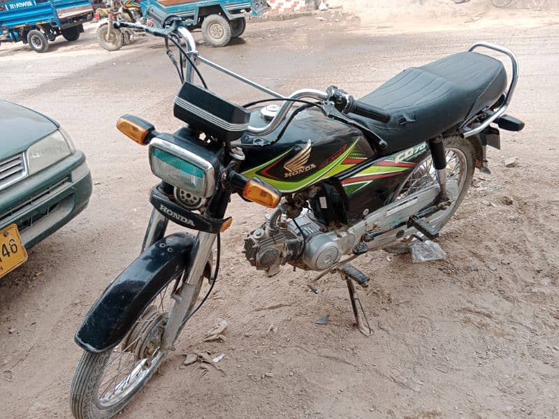 Honda cd 70  price 100000 4