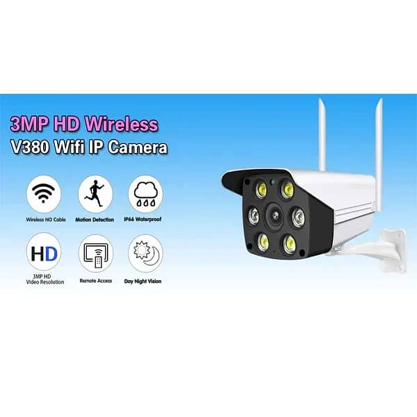 K6 Bullet wifi cctv camera – Waterproof Camera system 1