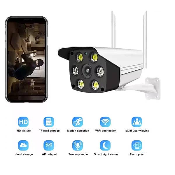 K6 Bullet wifi cctv camera – Waterproof Camera system 2