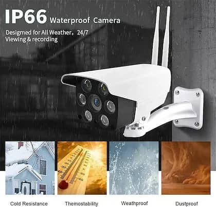 K6 Bullet wifi cctv camera – Waterproof Camera system 4