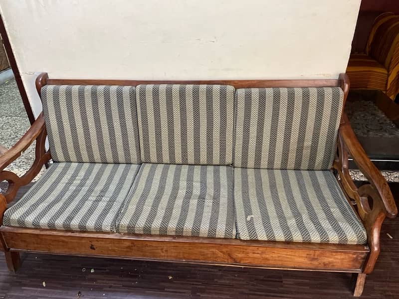 wooden sofa 10 seater 0