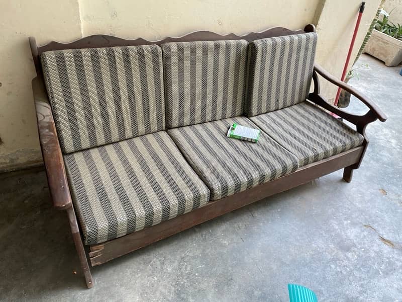 wooden sofa 10 seater 2