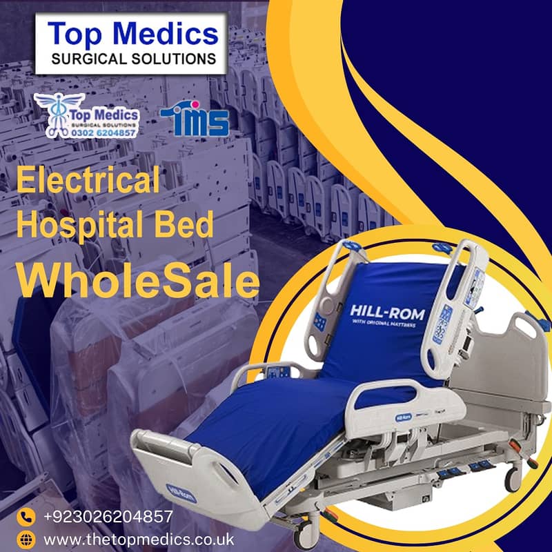 Stretcher trolley/OT Table/Patient Monitor Oxygen concentrator ICU Bed 9