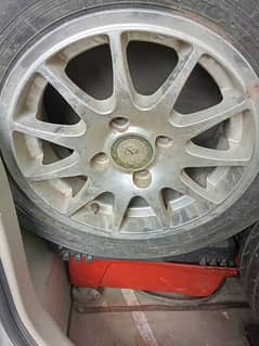 rim with tyer good condition 10/9 165/65/13