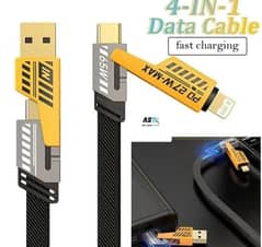 4-in-1 Charging Cable – All-in-One Solution for All Your Devices