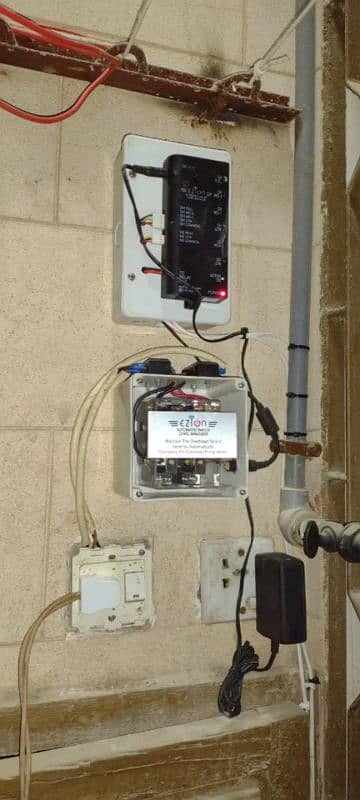 Automatic ON/OFF Motor water Meter 4