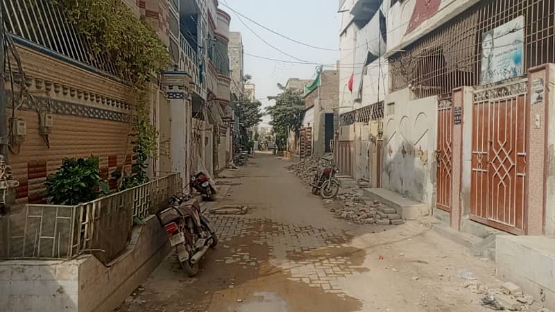 120 Sq Yd four available New Karachi sector 5/A/1 3