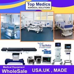 Hospital BEDS ICU /Patient monitor/ECG machine/defibrillator/Stretcher