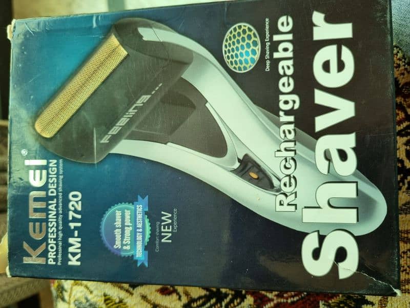 Rechargeable Shaver 1