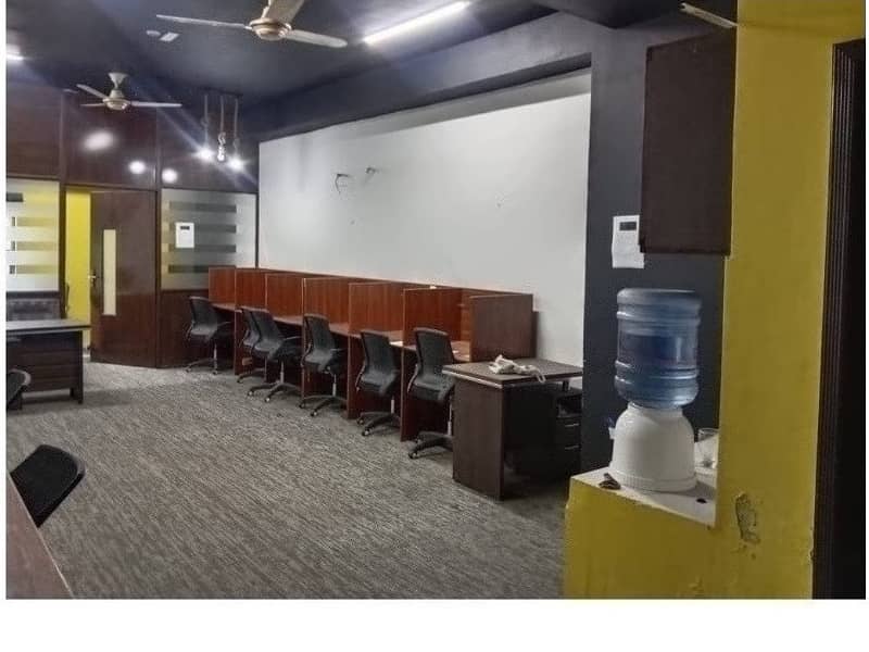 Fully Furnished Office Area 600 Square Feet Office Available For Rent Real Pictures In Gulberg 3 Lahore 2