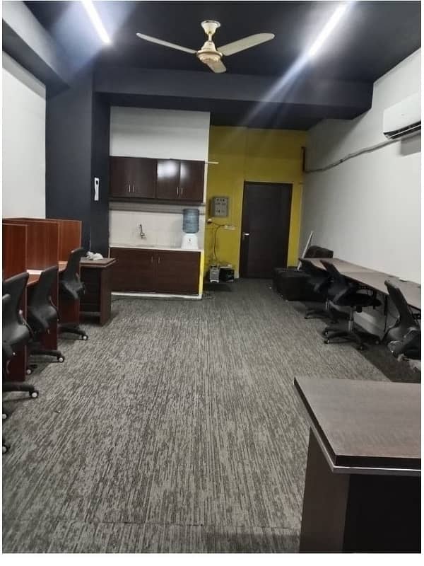 Fully Furnished Office Area 600 Square Feet Office Available For Rent Real Pictures In Gulberg 3 Lahore 5