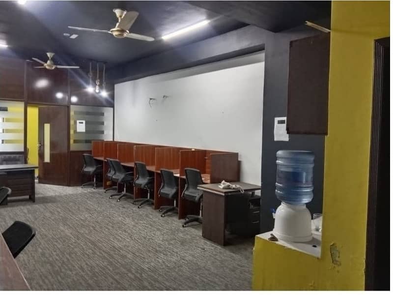 Fully Furnished Office Area 600 Square Feet Office Available For Rent Real Pictures In Gulberg 3 Lahore 6