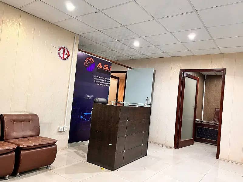 Fully Furnished Office Area 1800 Square Feet Office Available For Rent 10